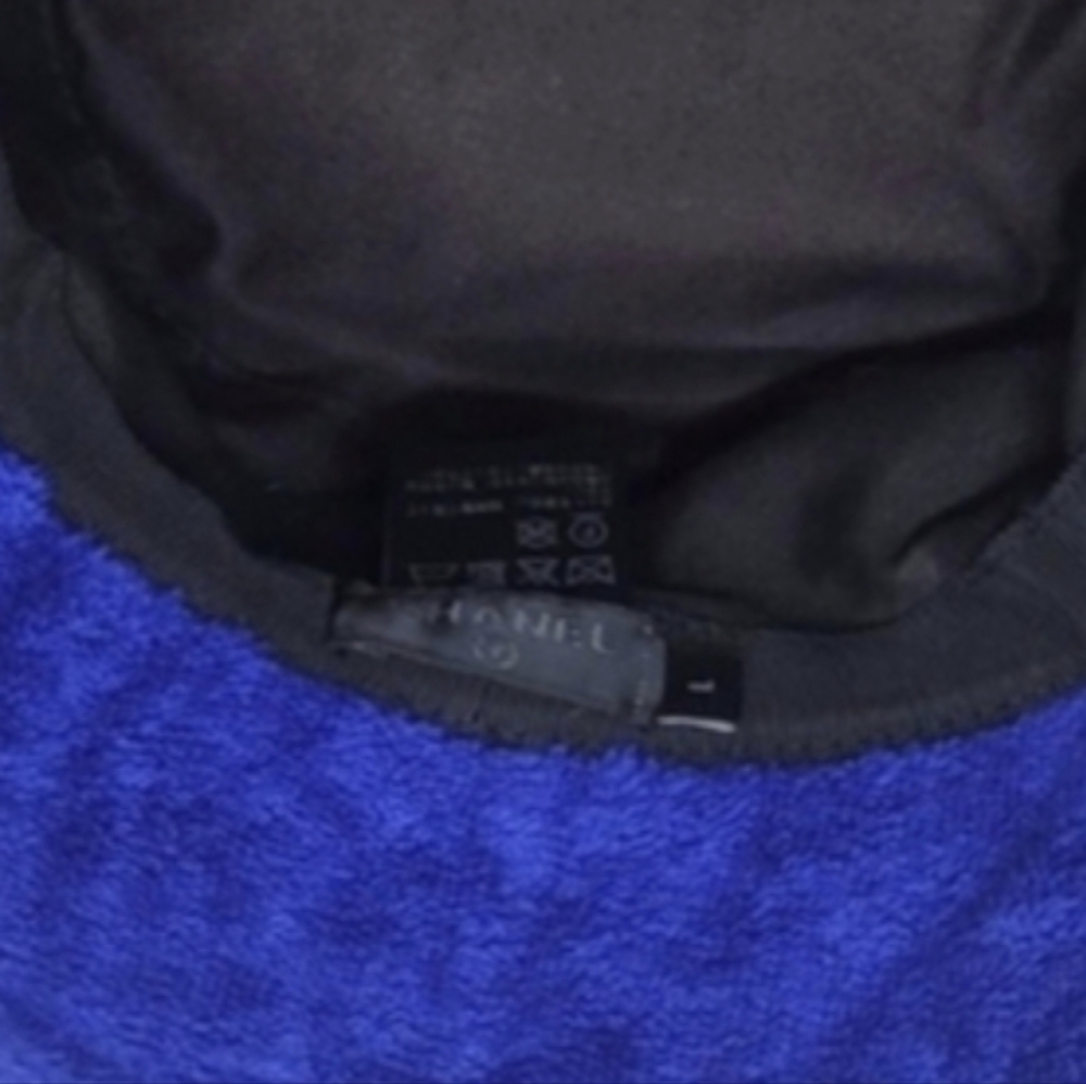 Chanel Bucket Hat Blue Authentic Collection Size Large - Picture 7 of 7